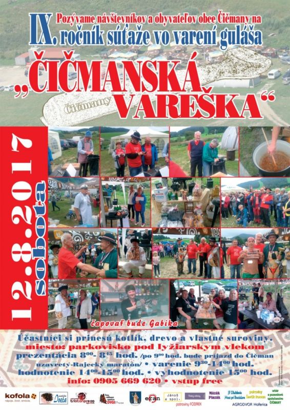 ČIČMANSKÁ VAREŠKA 2017