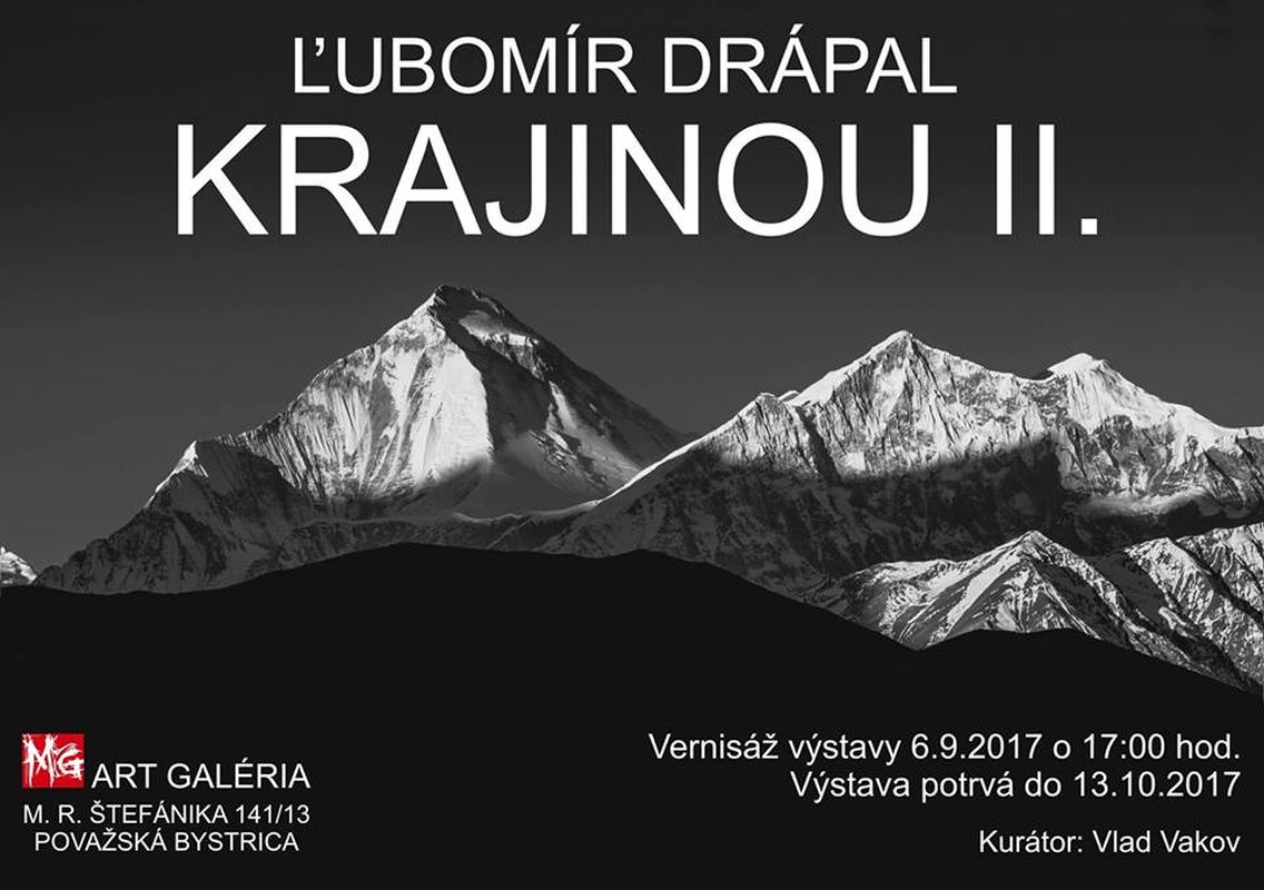 Vernisáž výstavy – Ľubomír Drápal – Krajinou II.