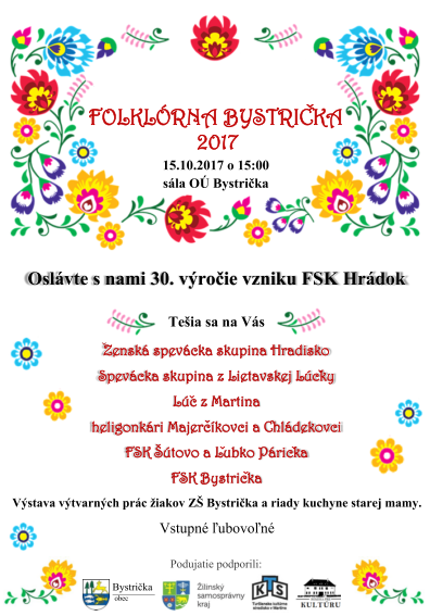 Folklórna Bystrička 2017
