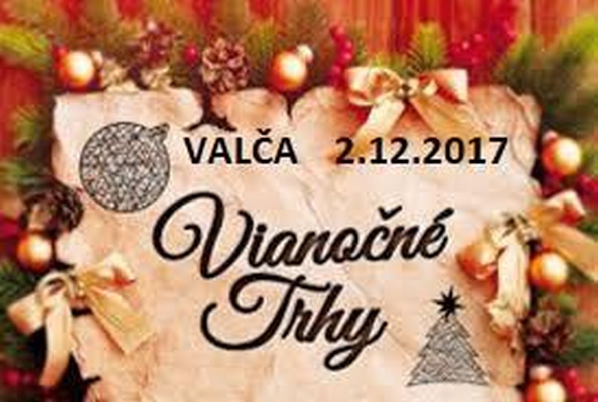 Vianočné trhy 2017 obec Valča
