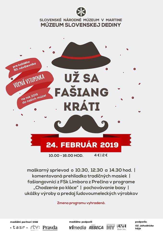 Podujatie Už sa fašiang kráti v Martine