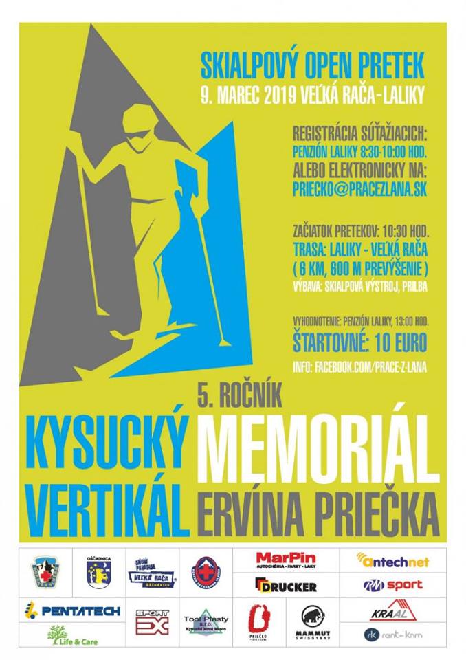 Skialpový Open pretek – Kysucký memoriál v obci Oščadnica