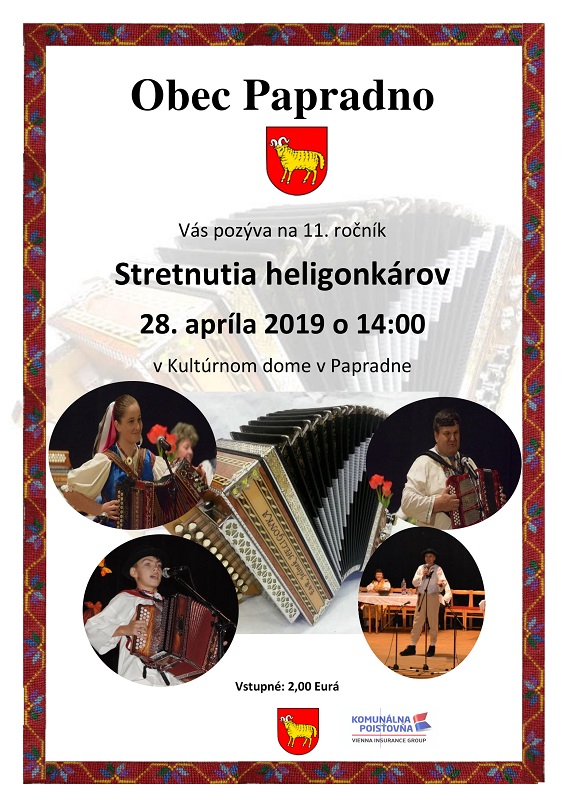Stretnutie heligonkárov v obci Papradno