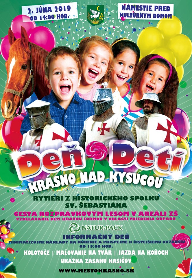 Deň detí v Krásne nad Kysucou