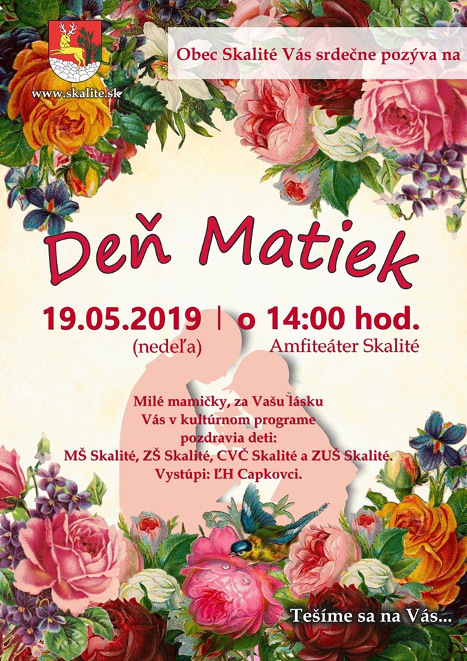 Deň matiek v obci Skalité