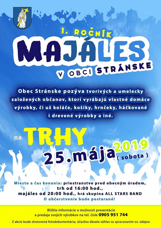 Majáles v obci Stránske