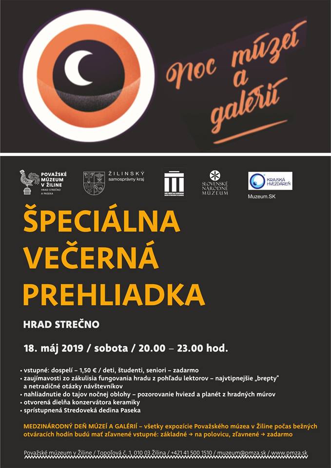 Večerná prehliadka hradu Strečno