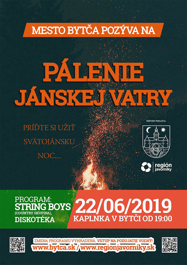 Jánska vatra v Bytči