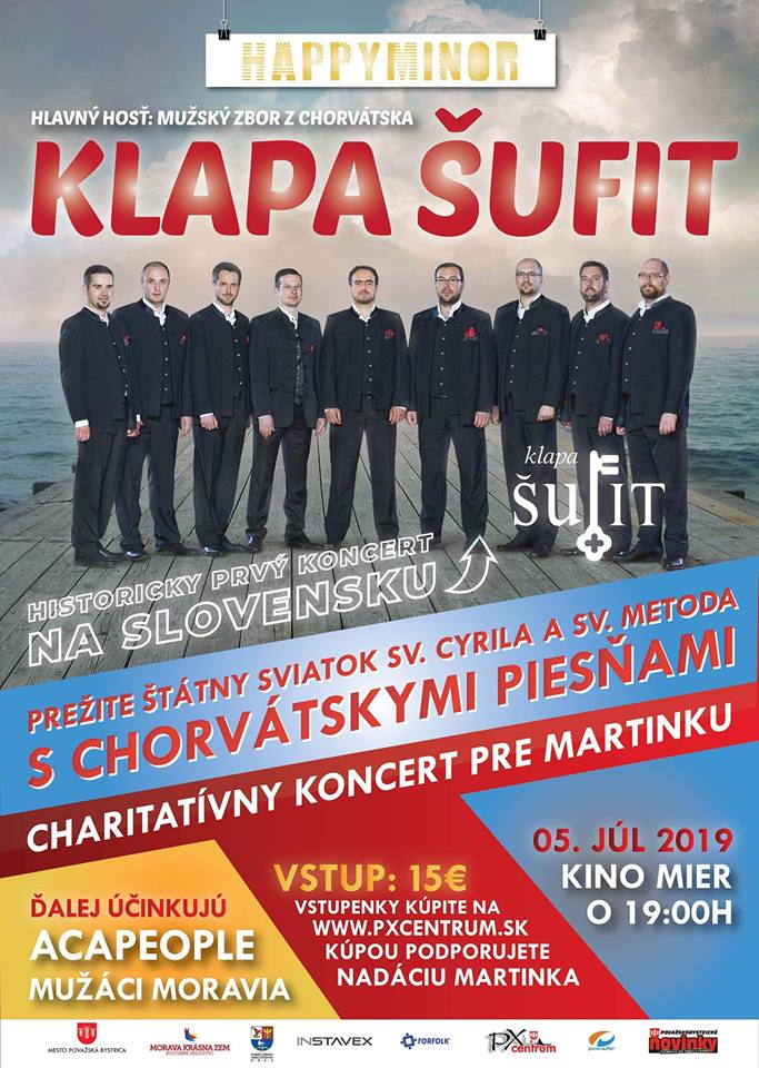 Koncert “Happyminor” v Považskej Bystrici