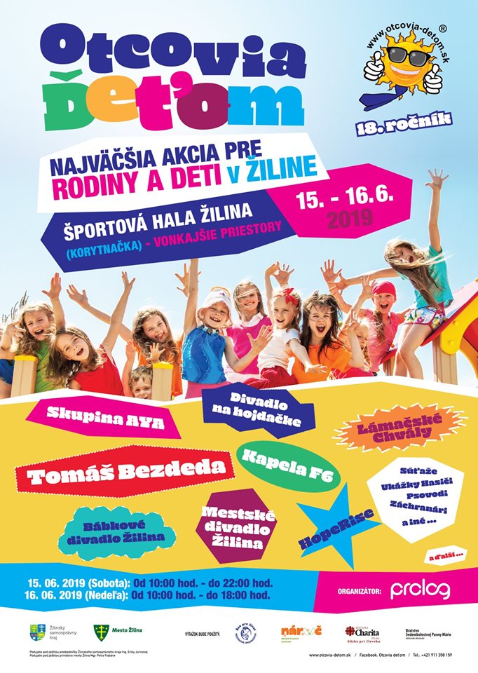 Podujatie Otcovia deťom v Žiline