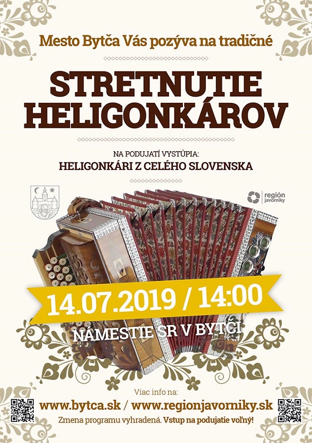 Stretnutie heligonkárov v Bytči