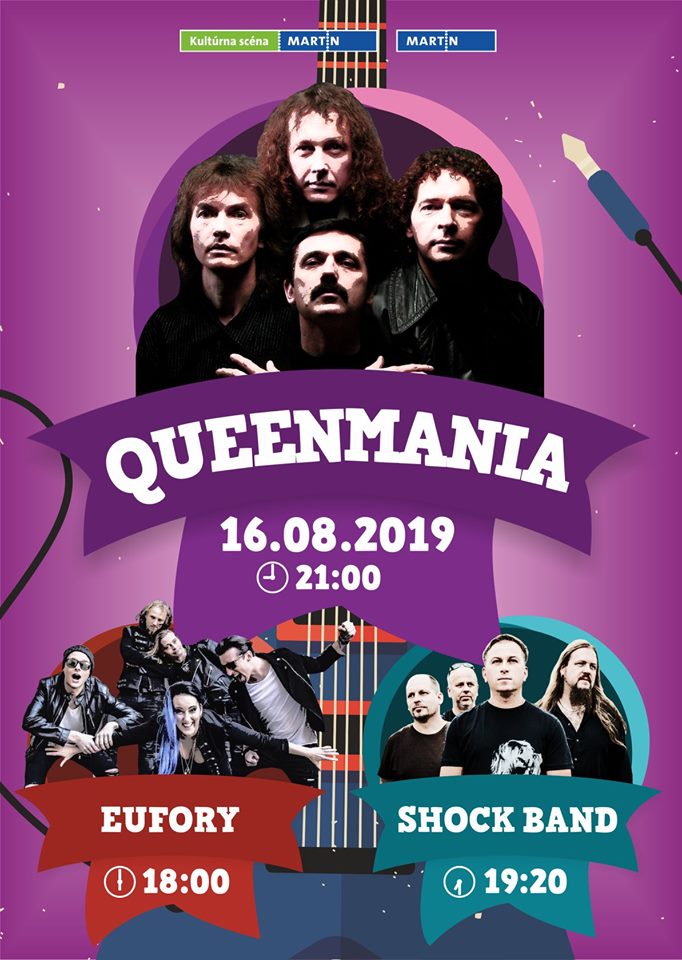 Koncert Queenmanie v Martine