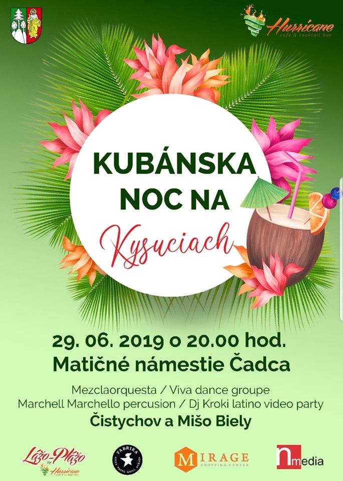 Kubánska noc v Čadci