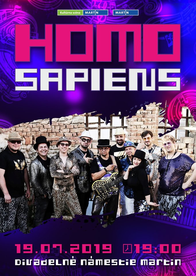 Vystúpenie zoskupenia “Homosapiens” v Martine