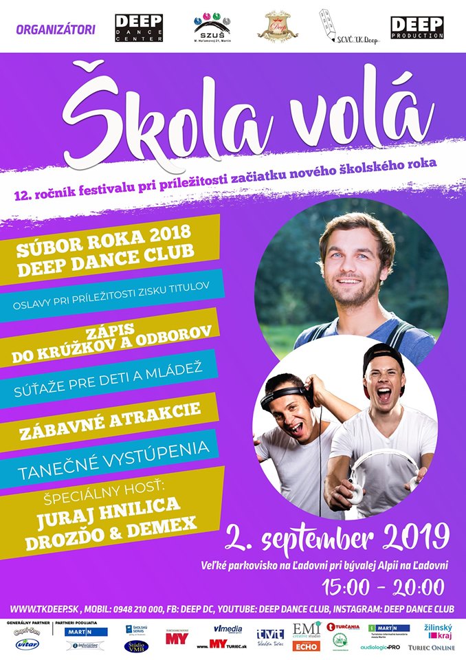 Festival škola volá v meste Martin
