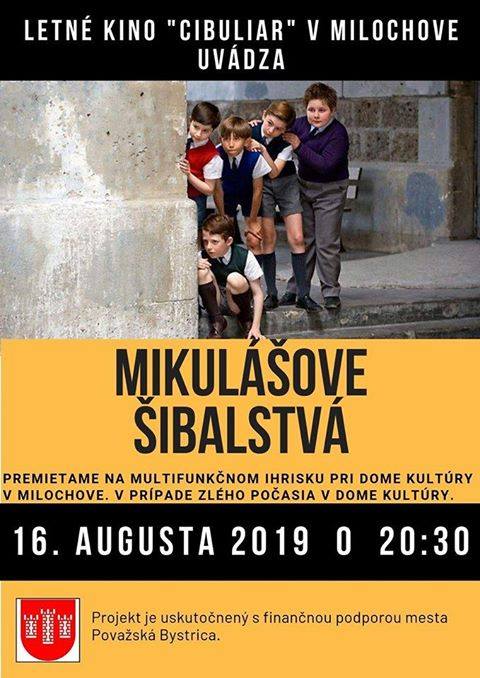 Letné Kino v obci Milochov