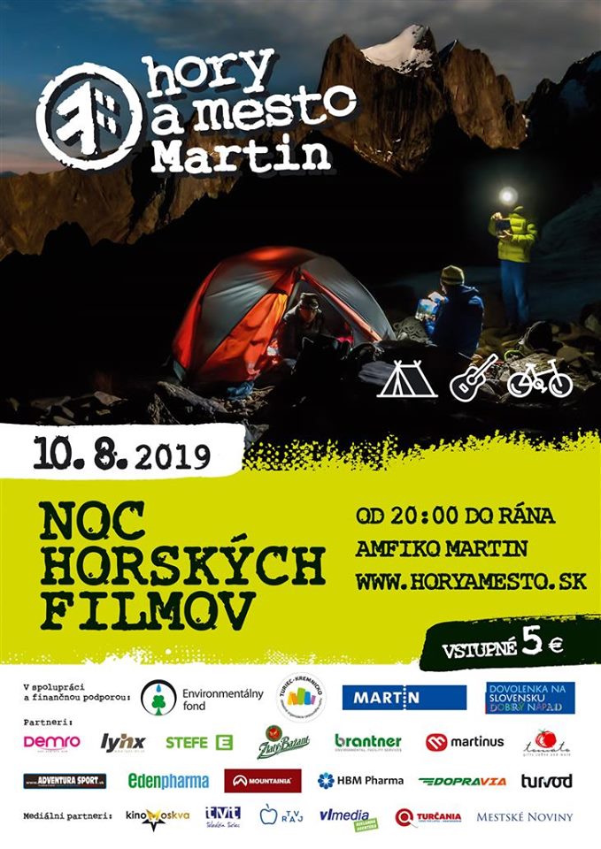 Podujatie „Noc horských filmov“ v Martine