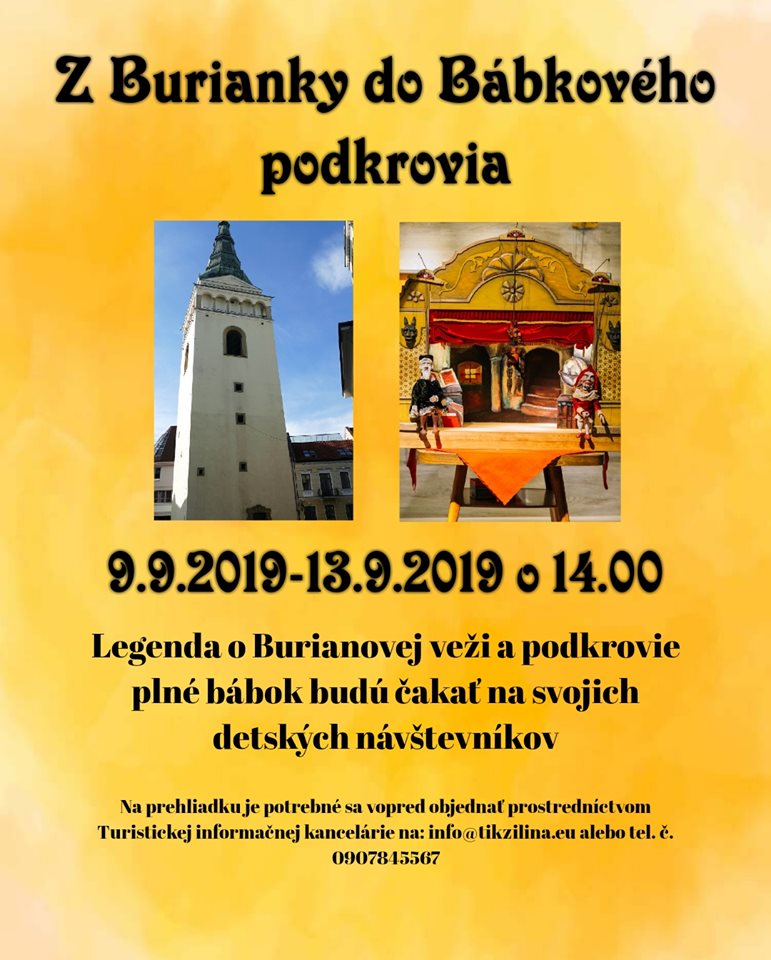 Podujatie “Z Burianky do Bábkového podkrovia” v Žiline
