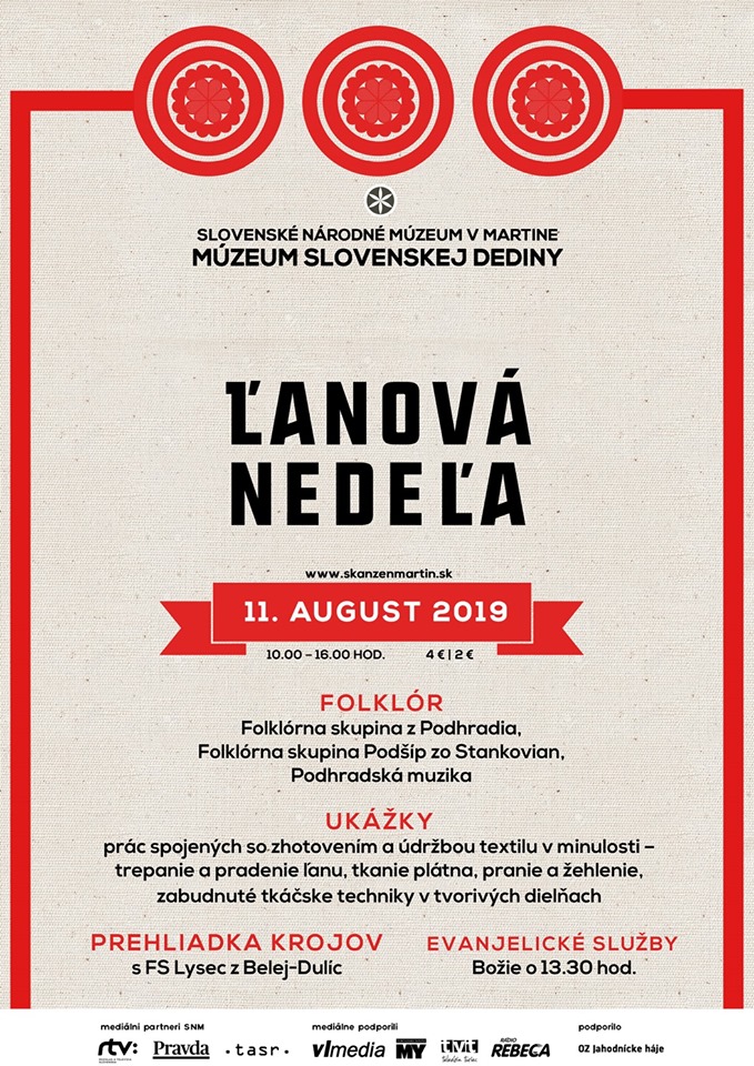 Ľanová nedeľa v Múzeu slovenskej dediny v Martine