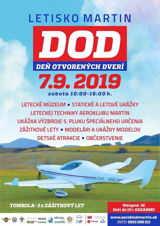 Deň otvorených dverí na letisku v Martine