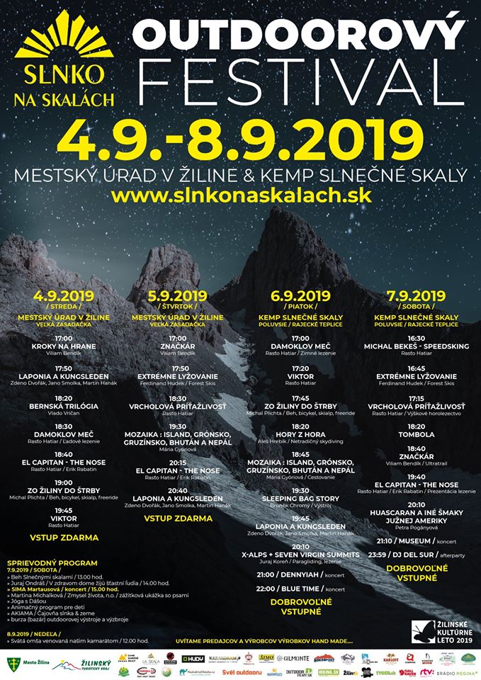 Filmový festival Slnko na skalách v Žiline