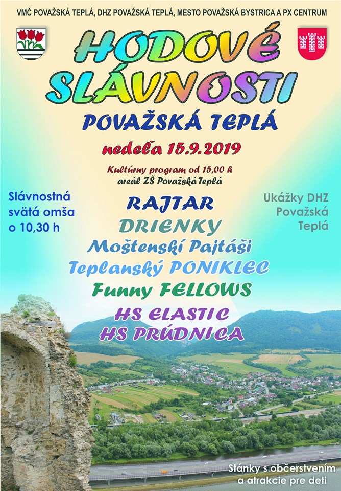 Hody v obci Považská Teplá