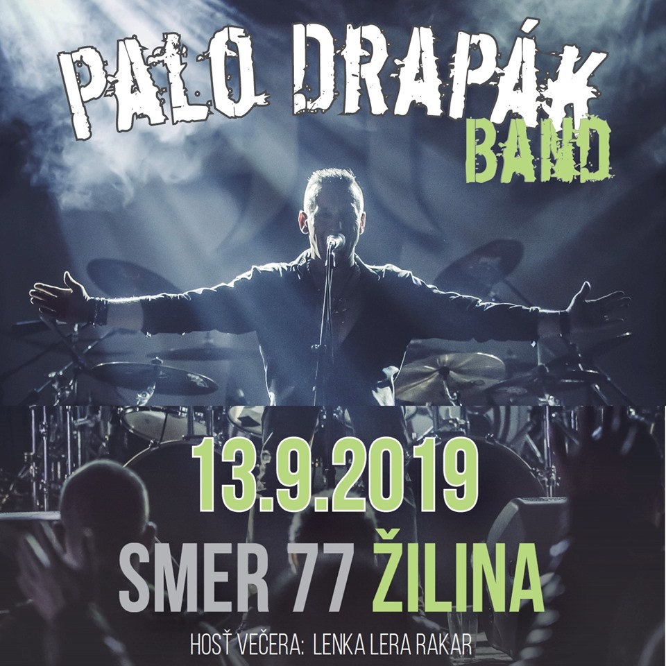 Koncert skupiny Paľo Drapák band v Žiline
