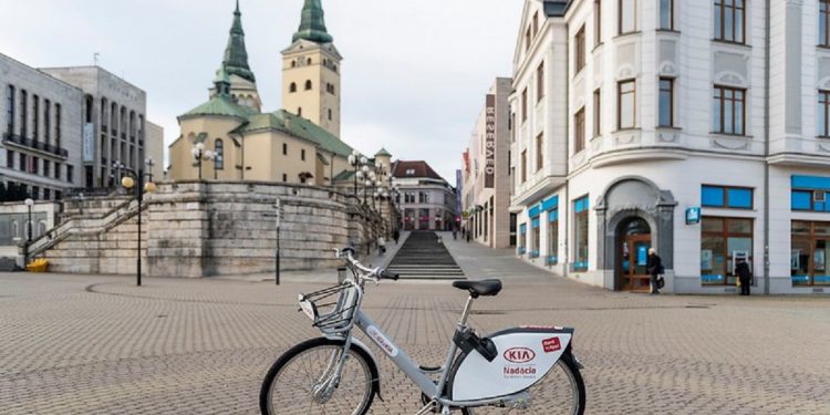 Zdieľané bicykle BikeKIA sú v Žiline k dispozícii do konca novembra