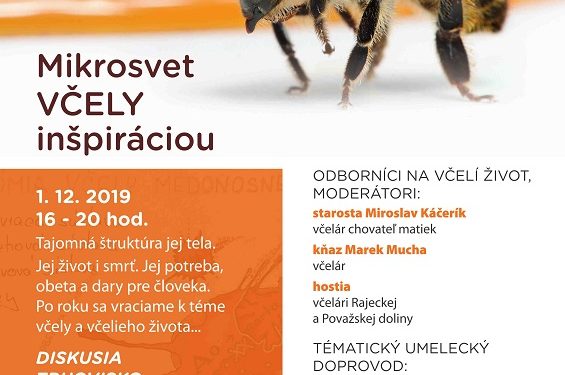 Beseda o včelách a včelárstve v Rajci