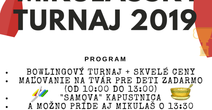Bowlingový turnaj v obci Strečno