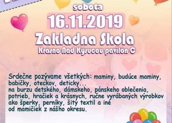Charitatívne podujatie “Krásňanská blška” v Krásne nad Kysucou