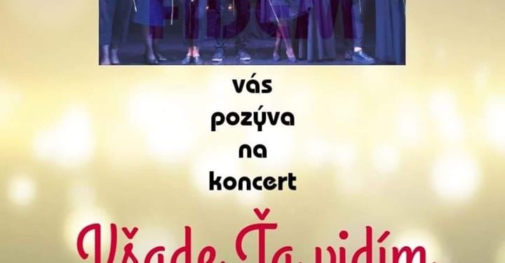 Koncert vokálno-inštrumentálnej skupiny Všade kde ťa vidím v obci Strečno