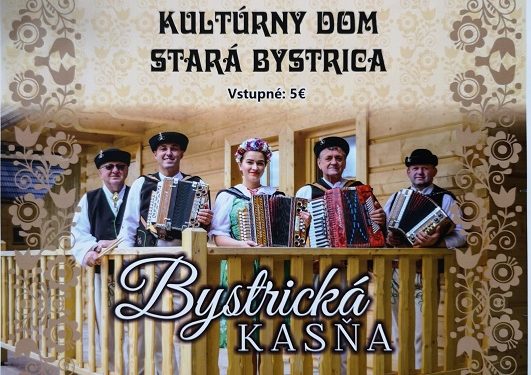 Krst CD skupiny Bystrická kasňa v obci Stará Bystrica