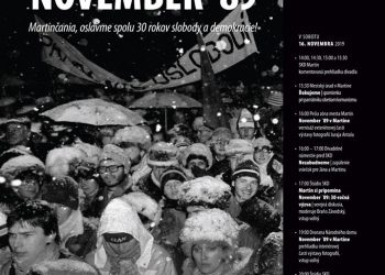 Podujatie “Martin spomína na november 89” v Martine