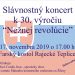 Slávnostný koncert k výročiu Nežnej revolúcie v Rajeckých Tepliciach