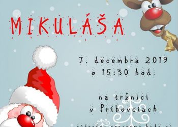 Stretnutie s Mikulášom v obci Príbovce