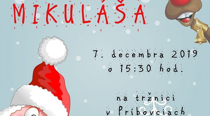 Stretnutie s Mikulášom v obci Príbovce