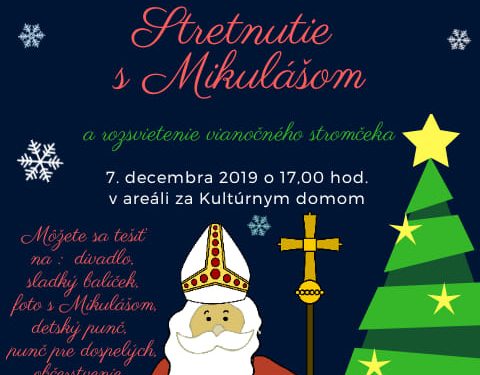 Stretnutie s Mikulášom v obci Hlboké nad Váhom