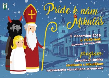 Stretnutie s Mikulášom v Kysuckom Novom Meste