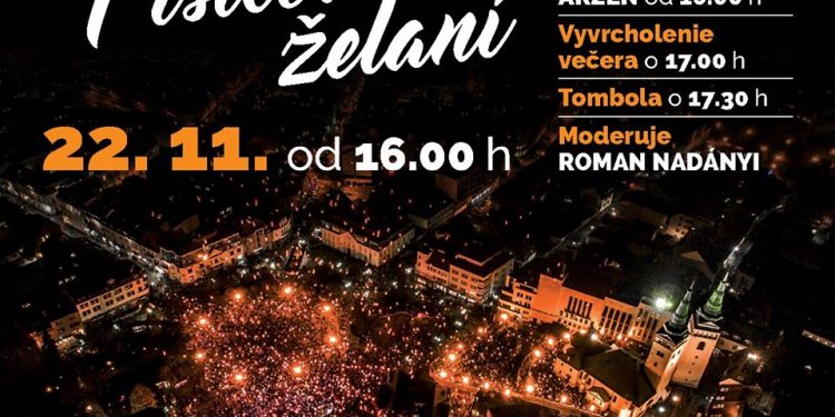 Večer tisícov želaní v Žiline
