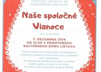 Vianočné trhy v obci Lietava