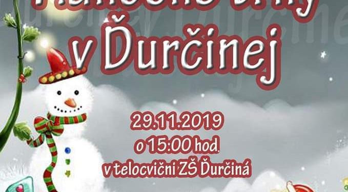 Vianočné trhy v obci Ďurčiná