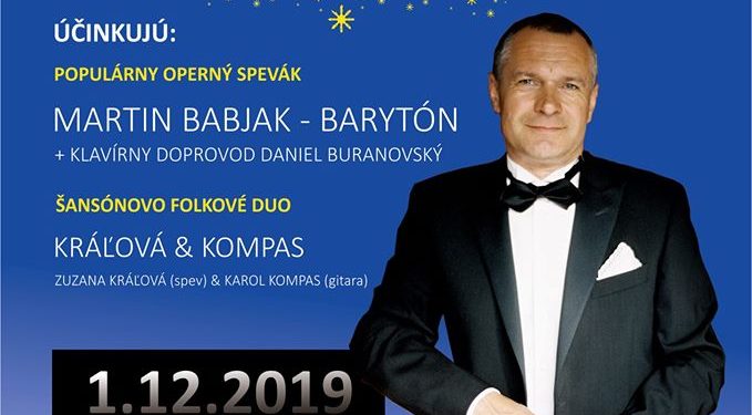 Vianočný benefičný koncert vo Vrútkach