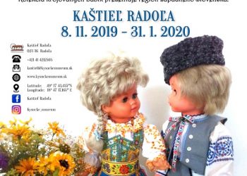 Výstava krojované bábiky Slovenska v obci Radoľa