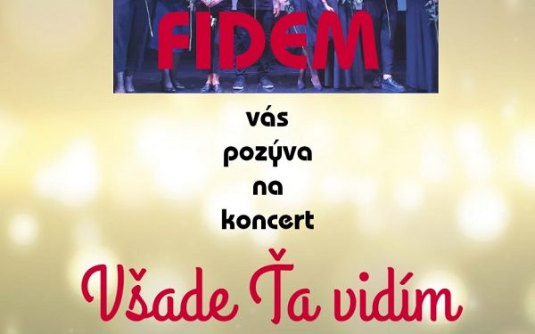 Predvianočný koncert “Všade ťa vidím” v obci Hvozdnica