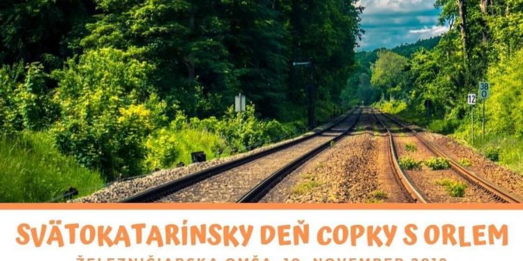 Železničiarska sv. omša v obci Skalité