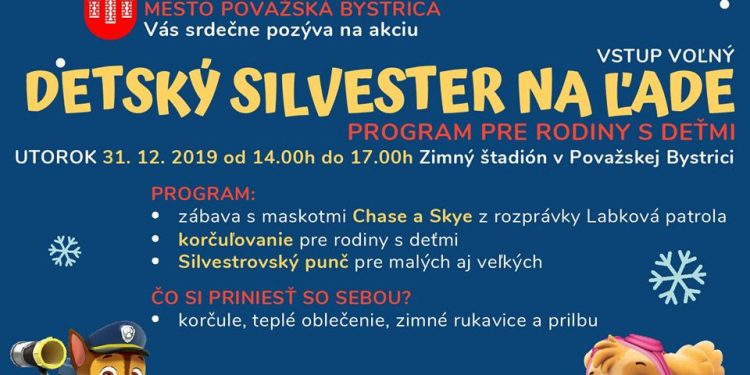 Detský Silvester na ľade v Považskej Bystrici