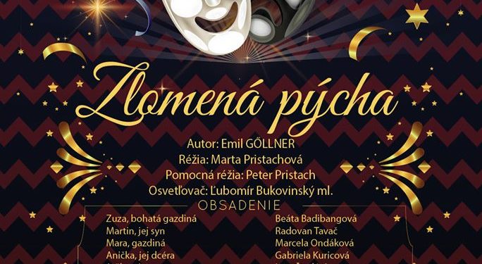 Divadelné predstavenie “Zlomená pýcha” v obci Strečno