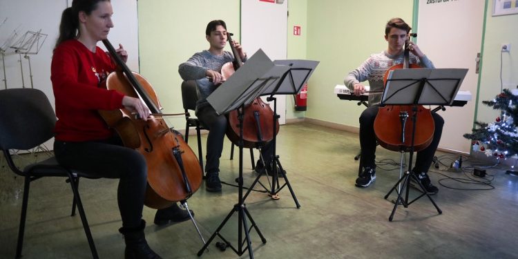 Vianočný koncert pre pacientov oddelenia psychiatrie