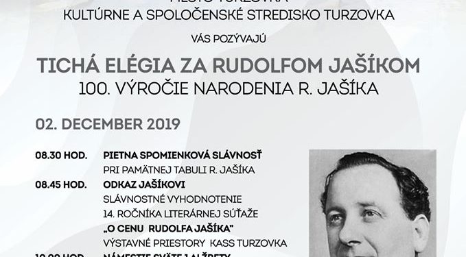 Spomienková slávnosť “Pietna elegancia za Rudolfom Jašíkom” v Turzovke